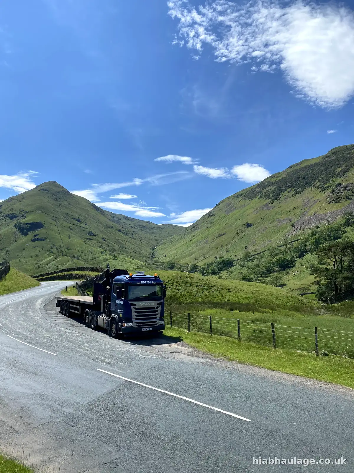 Artic on the Kirkstone Pass in the Lake District