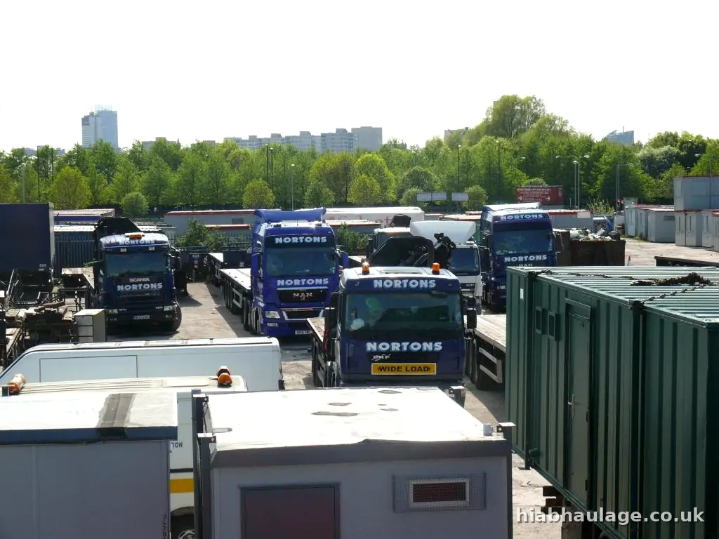 Overview of the depot yard and fleet